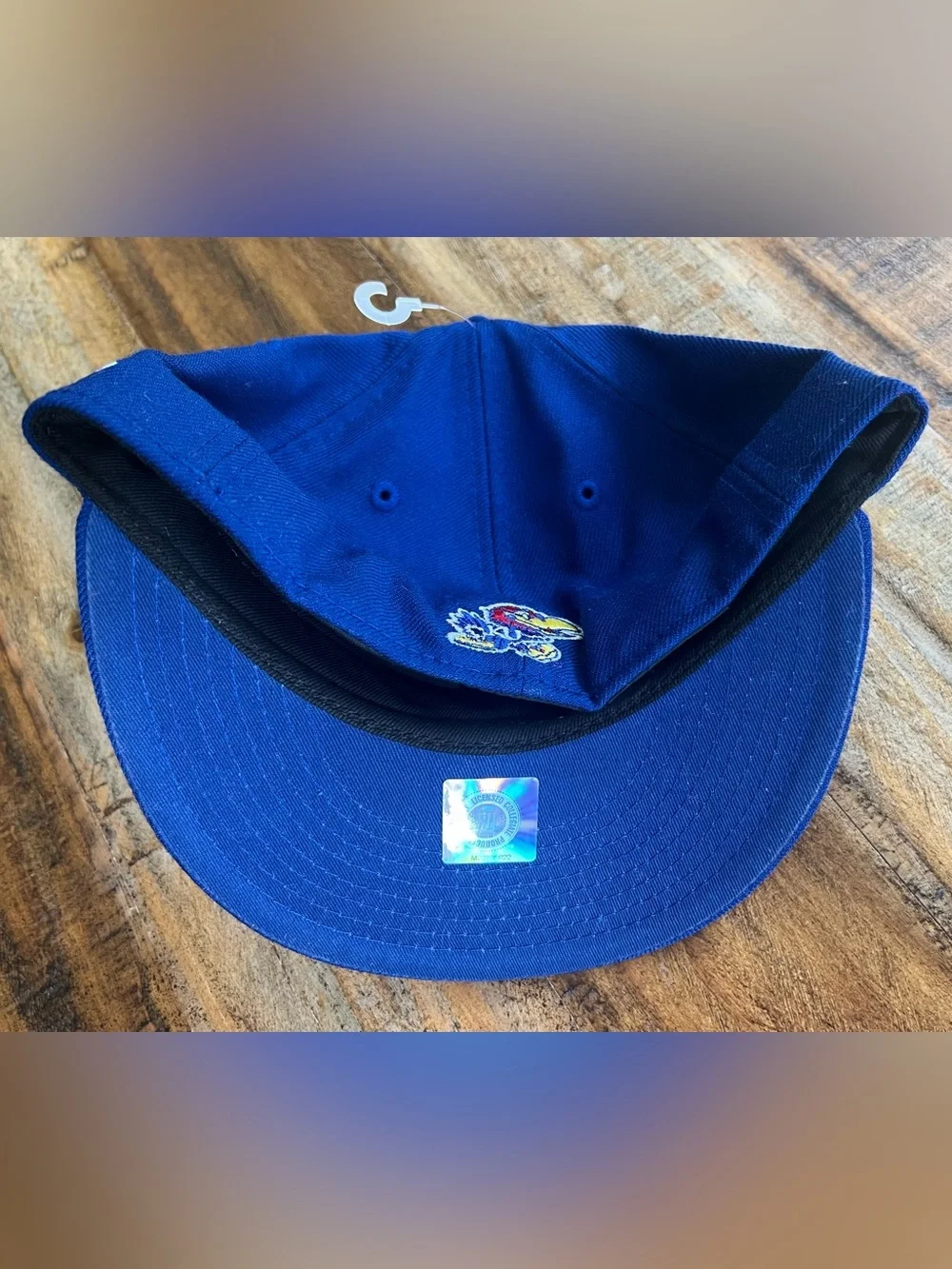 KU Jayhawks Embroidered Fitted Hat